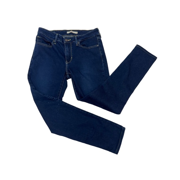 Levi's 711 Medium Wash Blue Jeans Size 27 - Picture 1 of 10